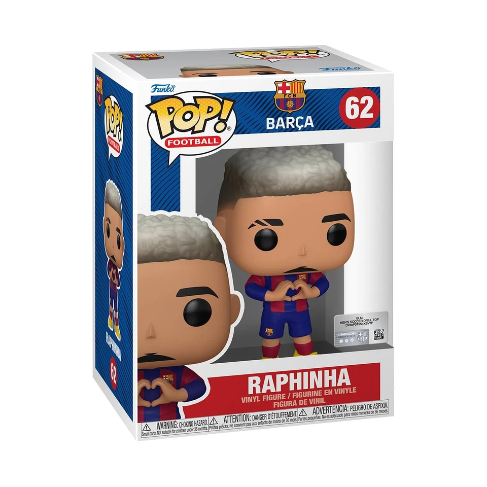 Funko POP! Football: Barcelona - Raphinha - Barcelona FC - Collectable Vinyl Fig