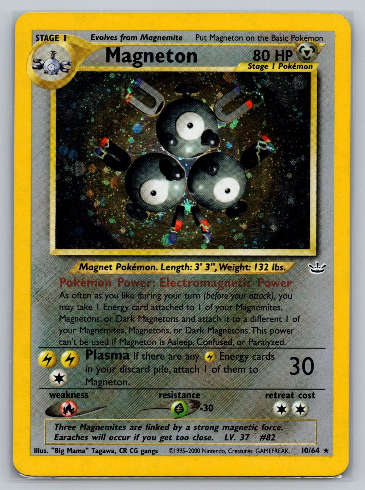 Magneton 10/64 Neo Revelation Holo