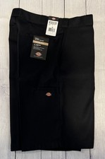Dickies 13" Loose Fit Twill Work Shorts Mens 34x13 Media Pocket Black NEW