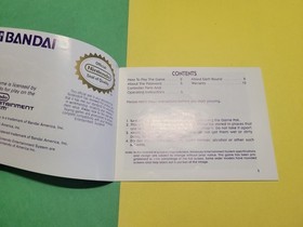 Monster Party Nintendo NES Instruction Manual Booklet ONLY