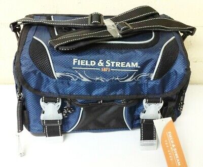 Field and Stream Fishing Tackle Lures Carry Bag with 3 Large Storage Boxes  Trays