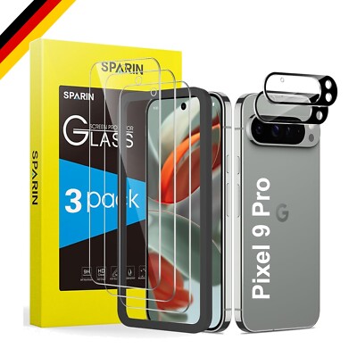 Schutzfolie Google Pixel 9 Pro Hartglas 9H Kamera & Displayschutz