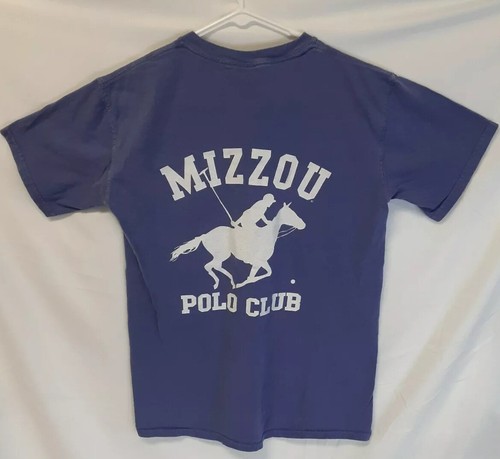 T-Shirt Mens SMALL MIZZOU POLO CLUB 