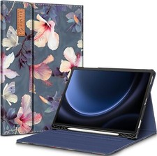 Stand Case for Samsung Galaxy Tab S9 FE/Tab S9 Portfolio Business Cover w/Pocket