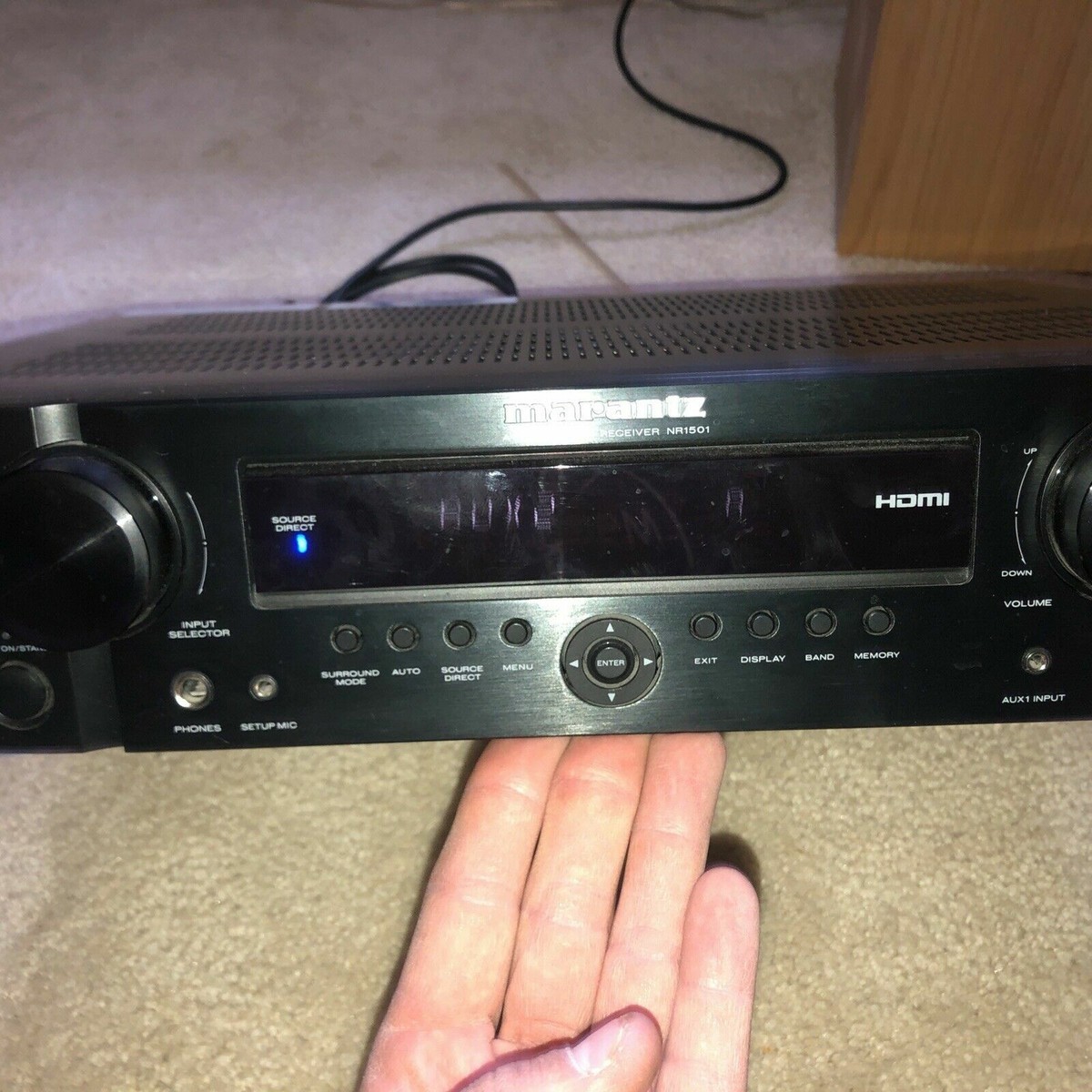 アンプ Marantz AV Surround Receiver NR1501 Marantz NR1501 Home theater receiver at Crutchfield