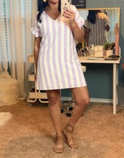 Short  sundresses. Stripe, Perfect For Most  Day Activities. Free Shipping