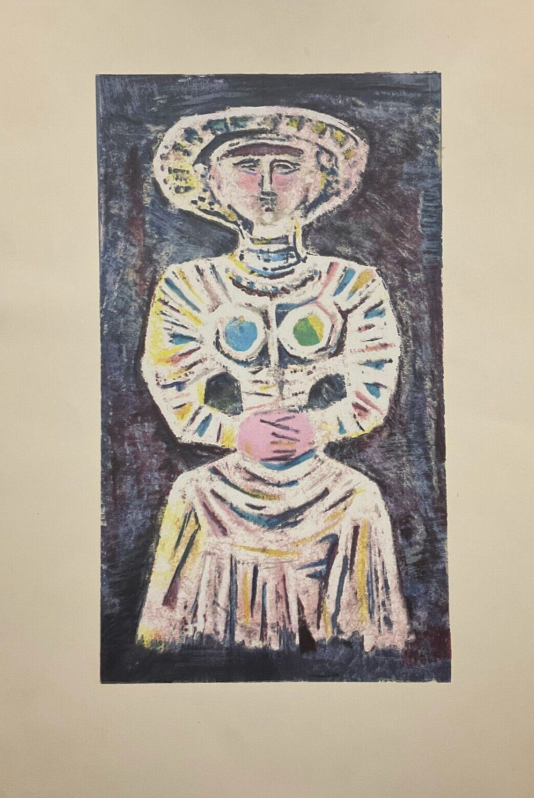MASSIMO CAMPIGLI (Berlino 1895 Saint-Tropez 1971) OPERA LITOGRAFIA Donna seduta