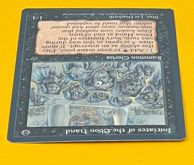 MTG INITIATES OF THE EBON HAND (Danforth) FE (Wyvern Back) (OldManMTG 010-566) - Image 4 of 4