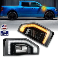 LED Front Bumper Side Marker Light Daytime Running L For Ford Maverick 2022-2025