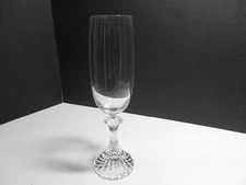 Mikasa The Ritz Champagne Flute Clear 8 1/2" T  ca 1993-1997
