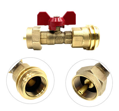 6FT Propane Adapter Hose 1lb To 20lb,Propane Tank Hose With QCC1for 5 40lb Propane Tanks Propane Adapter Hose Cga600 Connection Propane Griddle Gas Grill 1 P