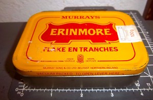 Vintage Murrays Erinmore Mixture Pipe Tobacco Tin Belfast Northern Ireland Ebay