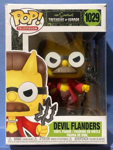 Funko POP The Simpsons Treehouse of Horror 1029 Devil Flanders - Afbeelding 1 van 17