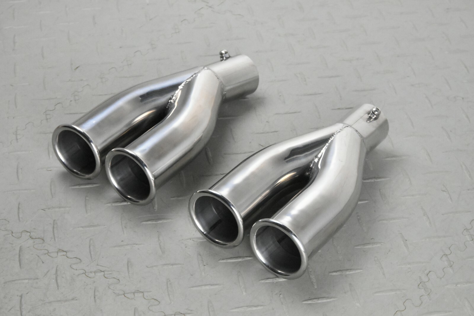 JAGUAR XJS XJRS SPORT REAR TWR TWIN STAINLESS STEEL EXHAUST TIPS BOX