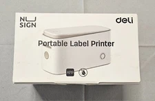 NUSIGN Label Printer w/ Tape - portable wireless mini thermal