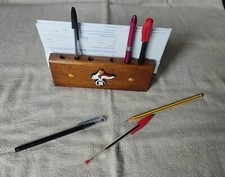 PORTAPENNE scrivania FIAMMA CARABINIERI da scrivania in Legno Massello IDEAREGAL