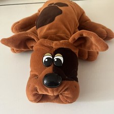 Pound Puppy Vintage 1985 Plush Brown w/ Spots 17" Tonka No Collar