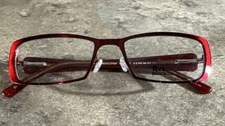 Revolution Eyewear REV755 RDLR Red Metal Eyeglasses FRAMES ONLY 52-17-135mm NWOT