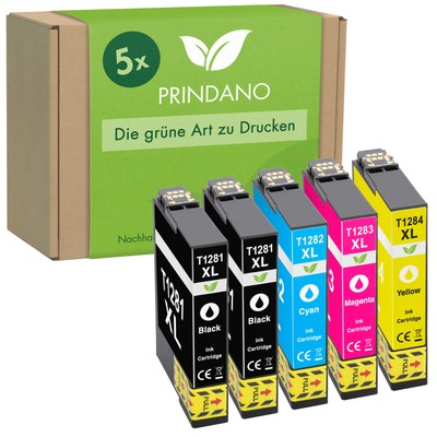Patronen für Epson T1281-T1284 XL S22 SX125 SX420W SX440 BX305F SX130 SX440W T22