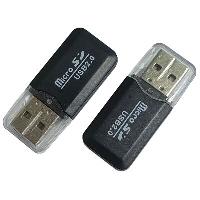 USB Memory Card Reader USB 2.0 Adapter for Micro SD SDHC SDXC TF Hi-Speed