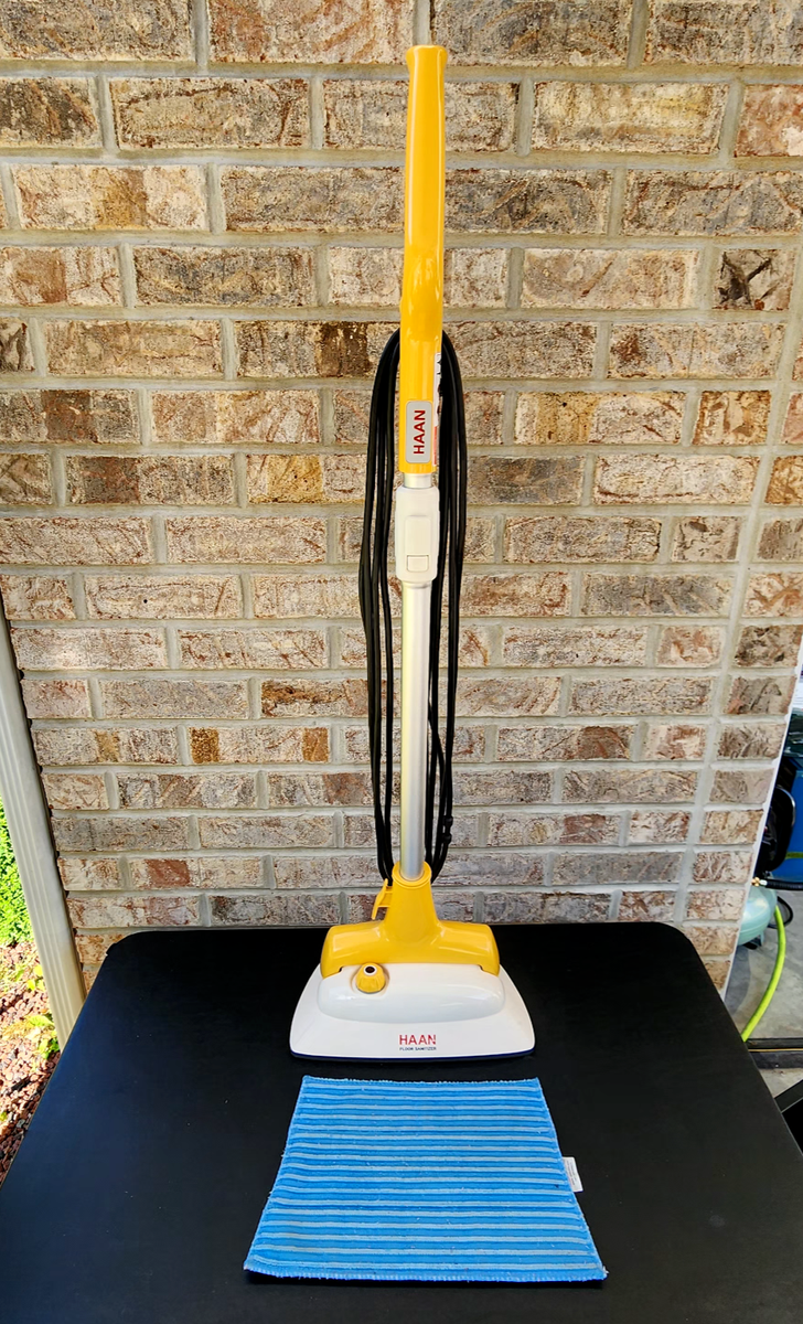 Haan Steam Mop FS20 Floor Cleaner Steamer Sanitizer w/ Pad Works