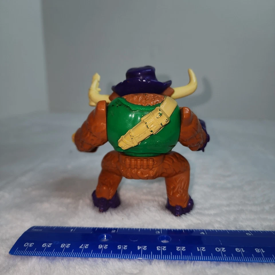 Sheriff Terrorbull Vintage 1991 Hasbro Wild West Cowboys of Moo 4" Action Figure - Изображение 4 из 4
