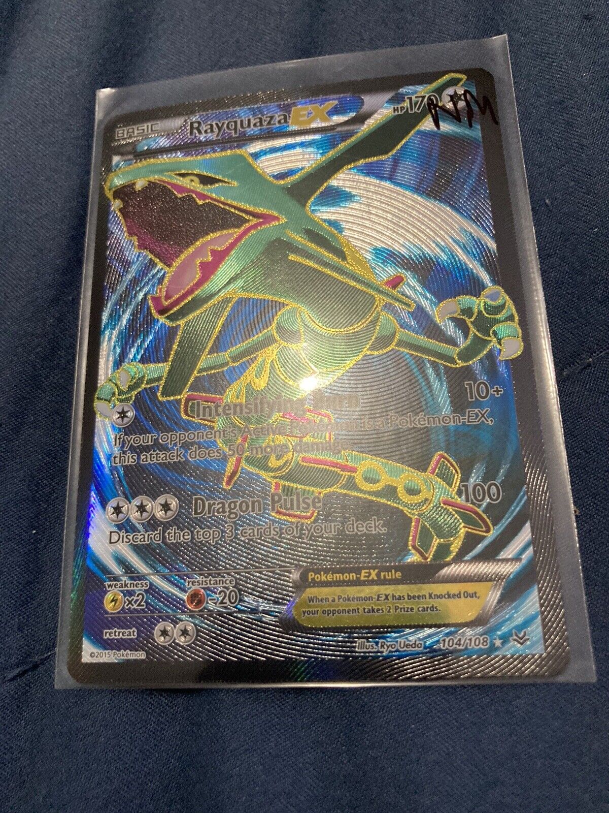 Rayquaza Mega EX Cards Set 76/108 98/98 105/108 Custom -  Portugal