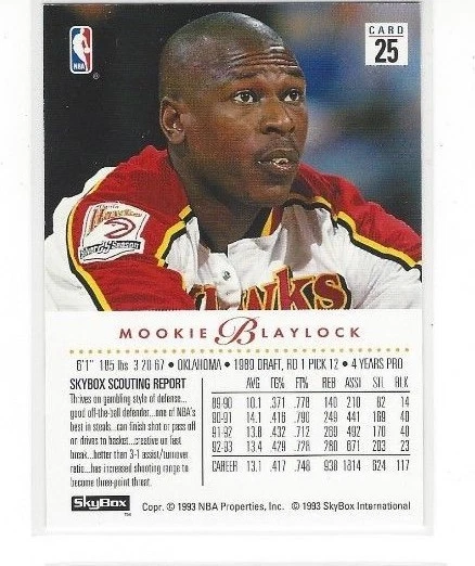 1993-94 SKYBOX PREMIUM BASKETBALL BASE SERIES 1 SINGLES #'S 1-191 - Image 2 of 2