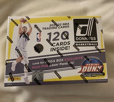 2021-22 Donruss Basketball MEGA Box Target Holo Pink Lasers 120 Cards
