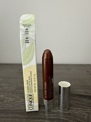 New In Box Clinique Chubby Stick Shadow Tint Eyes 03 FULLER FUDGE  .10iz / 3g