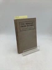 Message From Patmos 1st Ed Rev. David S. Clark Revelation Studies Christianity