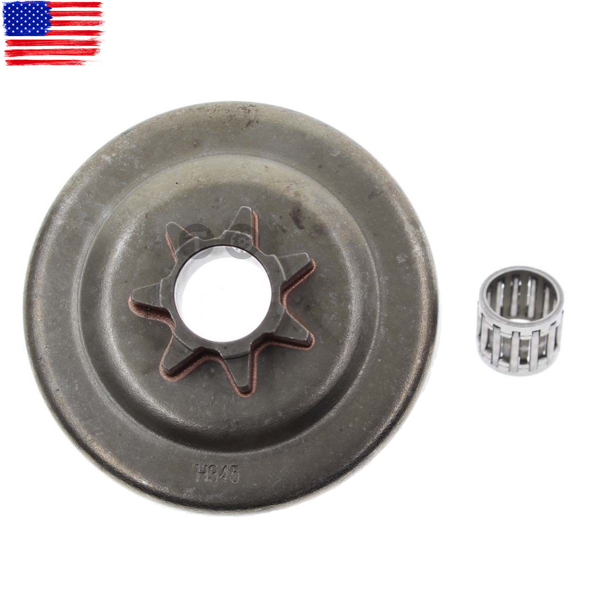 Husqvarna 340E 345E 351 445E 450E 340EPA Clutch Sprocket Drum .325 7T-image