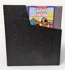 NES MICKEY MOUSECAPADE W/ SLEEVE NINTENDO GAME AUTHENTIC TESTED AND WORKING 