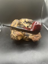 Belle pipe à tabac bouledogue en bois marque remasterisée Londres