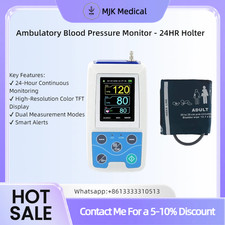 ABPM50 Ambulatory Blood Pressure Monitor - 24HR Holter, PC Software, for Adults