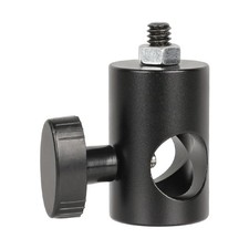 16mm Light Stand Tripod Head Adapter w/1/4" Mount Screw fr Photography Accessory