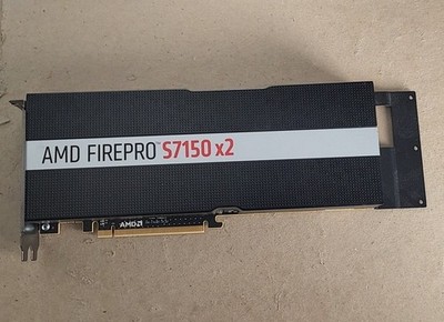 AMD FirePro S7150X2 01D7W0 Server Accelerator GPU Graphics Card 16GB GDDR5 PCIe