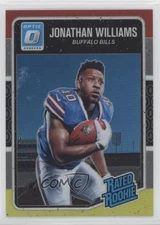 2016 Donruss Optic Rated Rookie Red and Yellow Jonathan Williams #176 Rookie RC