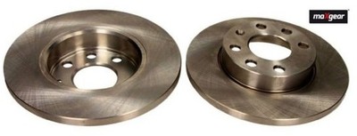 2x Bremsscheibe MAXGEAR 19-0744 2 Bremsscheiben Vorderachse Vorne