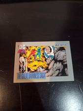 DC Comics The Great Darkness Saga Trading Card 1992 Series 1 #162 Ungraded