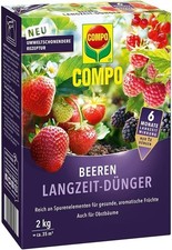 COMPO Langzeitd&uuml;nger f&uuml;r Beeren & Obst umweltschonend 6 Monate 2 kg 45 m&sup2;