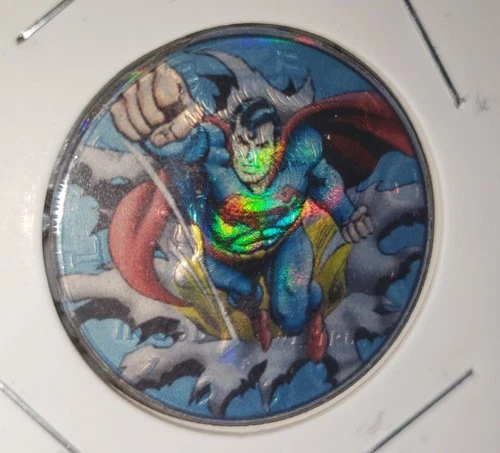 Superman 1 Colorized Kennedy Half Dollar