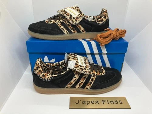 adidas Originals Samba LT KJ6590  Leopard Core Black Men's Size