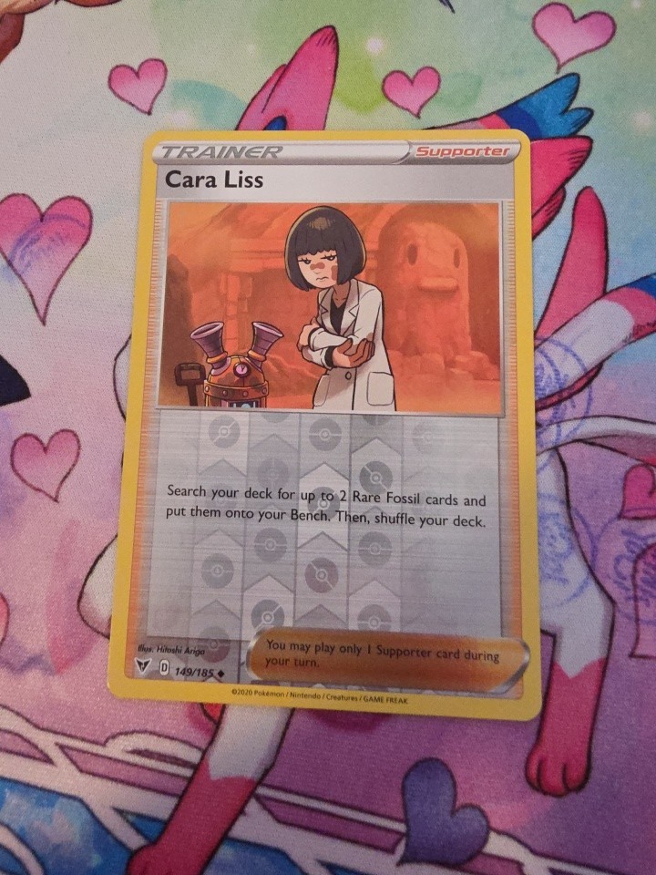 Cara Liss 149/185 Reverse Holo Pokemon Card 