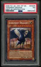 Judgment Dragon LODT-EN026 1st Edition Secret Rare Yugioh PSA 7 Near Mint *464