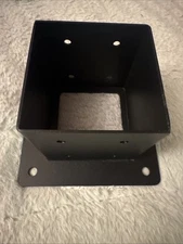 4Pack 4x 4" Post Base Brackets Wood Post Fence Post Anchor Includes Screws Bolts
