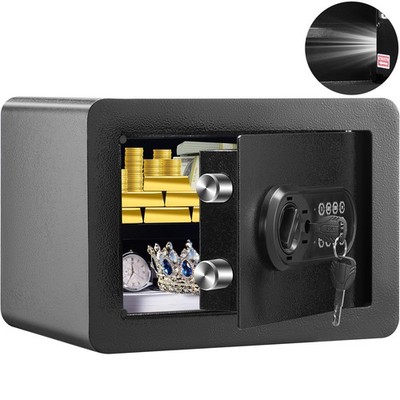 VEVOR Safe 0,5 Kubikfuß Home Safe Stahl für Bargeld Gold 13,8 x 9,8 x 9,8 Zoll