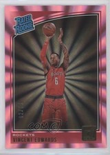 2018-19 Panini Donruss Rated Rookies Holo Pink Laser 62/79 Vincent Edwards 1d0h