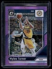 2024-25 Donruss Optic #111 Myles Turner Hyper Pink