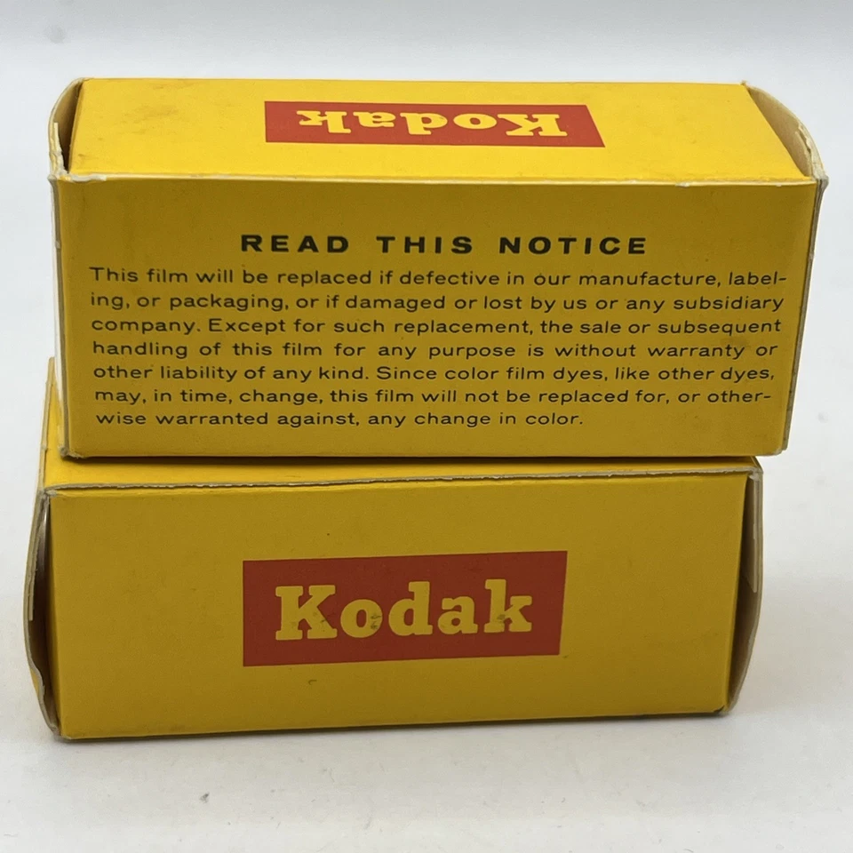 Kodak Kodacolor C127 Color Negative Film Box Sealed Expired May 1965 NOS~2 Boxes - Image 4 of 4